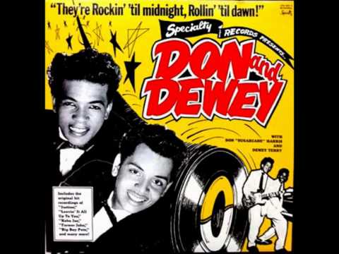 Don & Dewey — DON & DEWEY - Leavin' It All Up to You (1957) Great Duo Doo-Wop!