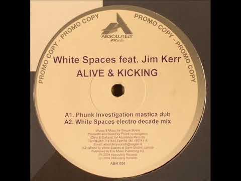 Jim Kerr — WHITE SPACES   Alive & kicking 2004