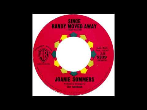 Joanie Sommers — Joanie Sommers – “Since Randy Moved Away” (WB) 1963