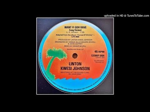 Linton Kwesi Johnson — Linton Kwesi Johnson - Want Fi Goh Rave (Long Version)