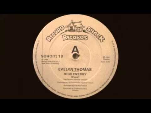 Evelyn Thomas — Evelyn Thomas - High Energy (Record Shack Records 1984)
