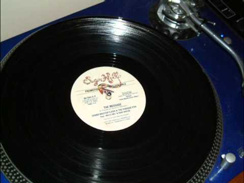 Melle Mel — GRAND MASTER FLASH & THE FURIOUS FIVE - THE MESSAGE 12 INCH (PROMO)