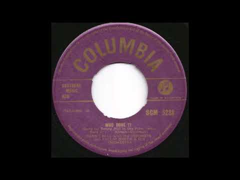 Benny Hill — BENNY HILL with THE CORONETS * WHO DONE IT