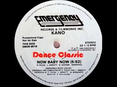 Kano — Kano - Now Baby Now (12" Mix)