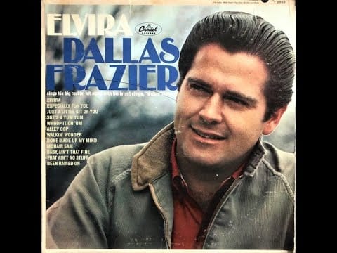 Dallas Frazier — Dallas Frazier "Elvira" complete mono vinyl Lp