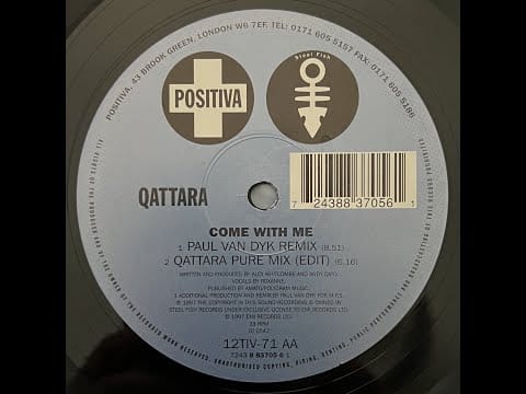 Qattara — Qattara - Come With Me (Paul Van Dyk Remix) 1997
