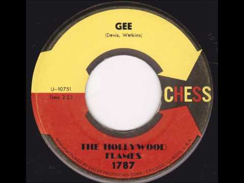 The Hollywood Flames — Hollywood Flames -  Gee / Yes They Do - Chess 1787 - 3/61