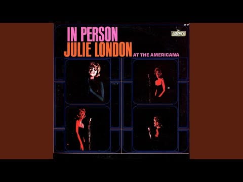 Julie London — Gotta Move (Live)