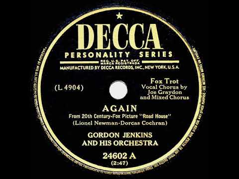 Gordon Jenkins And His Orchestra — 1949 HITS ARCHIVE: Again - Gordon Jenkins
