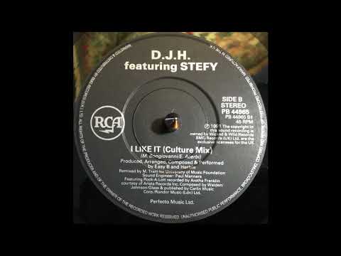 DJ H. Feat. Stefy — DJ H. Feat. Stefy - I Like It (Culture Mix) (1991)