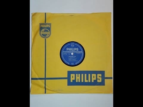 Henry Cording And His Original Rock And Roll Boys — HENRY CORDING   "Hiccough Rock"  Deutsche 78er PHILIPS 1956 Rock & Roll