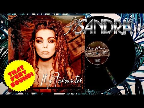 Sandra — Sandra – My Favourites LP Album Re 2023 Maschine Records VINYL unboxing
