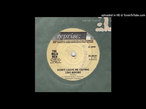 The Mojo Men — Mojo Men - Don't Leave Me Crying Like Before