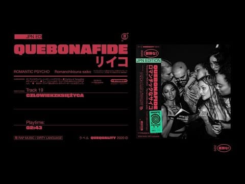 Quebonafide — Quebonafide - CZŁOWIEKZKSIĘŻYCA