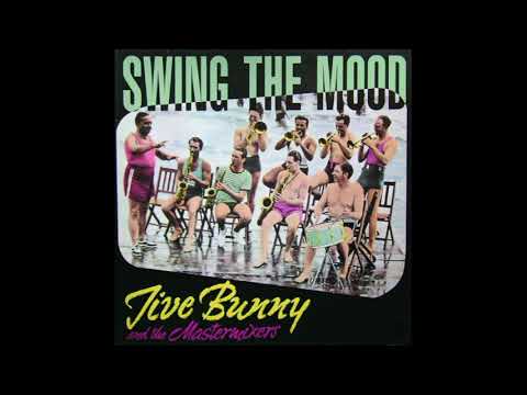 Jive Bunny And The Mastermixers — JIVE BUNNY & THE MASTERMIXERS - SWING THE MOOD (DANCE HALL VERSION) - SIDE A - 1989