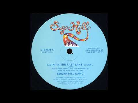 Sugarhill Gang — Sugarhill Gang - Livin' in the fast lane (vocal) (MAXI) (1984)