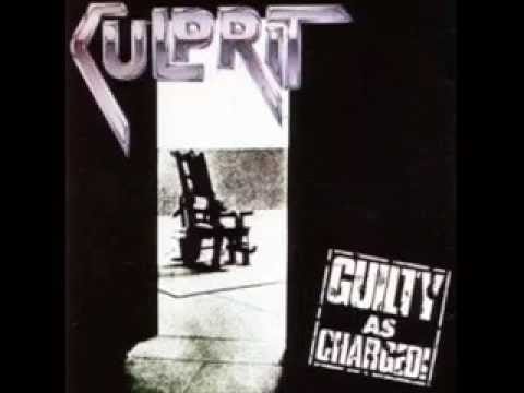 Culprit — culprit  -  guilty as charged  -  1983  -  seattle us