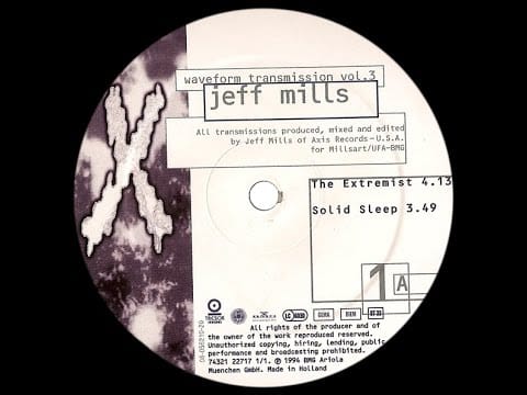 Jeff Mills — Jeff Mills - Solid Sleep