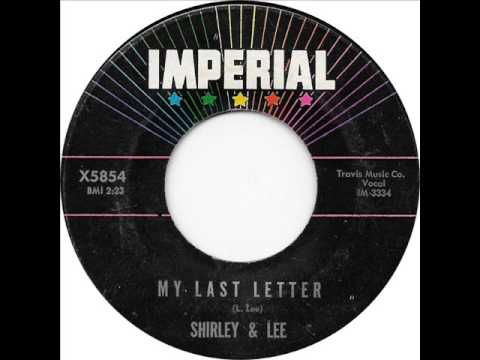 Shirley And Lee — Shirley & Lee - My Last Letter / I'm Old Enough (Imperial 5854) 1962