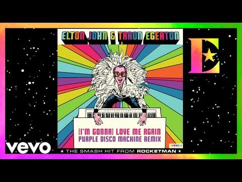 Elton John — (I'm Gonna) Love Me Again (Purple Disco Machine Remix / Visualiser)