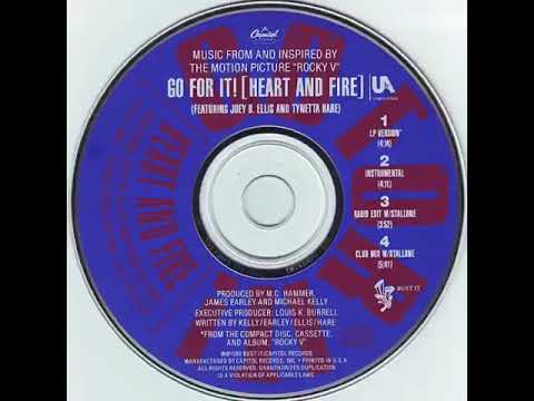 Joey B. Ellis — Joey B. Ellis & Tynetta Hare - Go For It! (Heart And Fire) (Club Mix W/Stallone)
