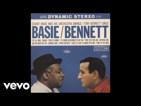 Count Basie — Tony Bennett with Count Basie and His Orchestra - Anything Goes (Official Audio)