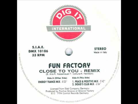 Fun Factory — Fun Factory - Close To You (Energy Trance Mix) 1994