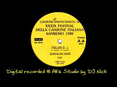 Quintalino Band — Quintalino Band - Italian D.J.