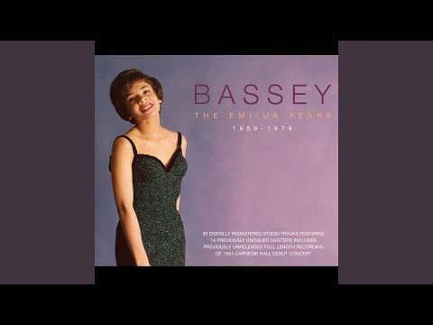 Shirley Bassey — No Regrets (Live)
