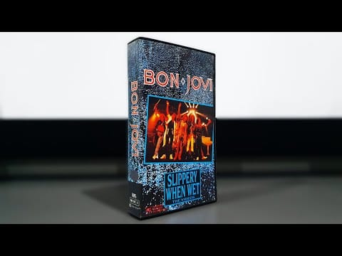 Bon Jovi — Bon Jovi - Slippery When Wet: The Videos (VHS, 1987)