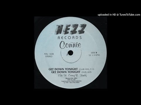 Connie — Connie ‎– Get Down Tonight (Club Mix 1987)