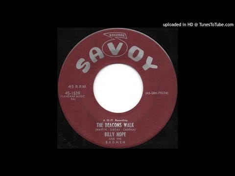 Billy Hope And The Badmen — Billy Hope And The Badmen ‎– The Deacons Walk
