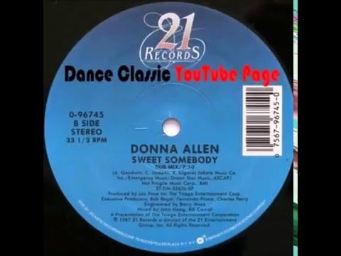 Donna Allen — Donna Allen - Sweet Somebody (Dub Mix)