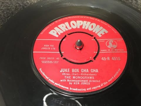 Ken Jones (5) — Juke Box Cha Cha ~ The Monograms