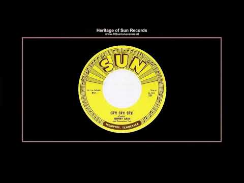 Johnny Cash & The Tennessee Two — (1955) Sun 221-A ''Cry! Cry! Cry!'' Johnny Cash & The Tennessee Two
