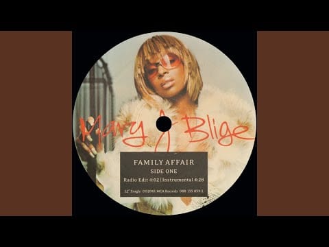 Mary J. Blige — Family Affair (Instrumental)