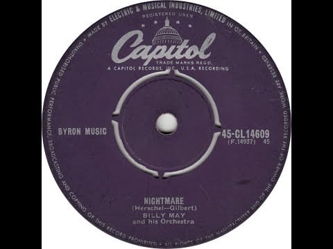 Billy May And His Orchestra — Billy May And His Orchestra - Nightmare