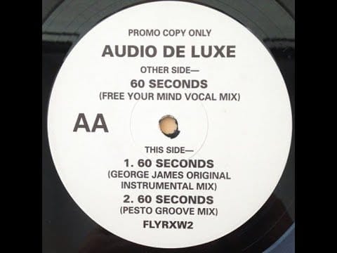 Audio Deluxe — Audio Deluxe   60 Seconds