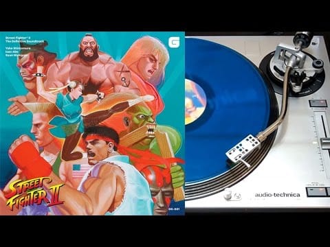 Yoko Shimomura — Street Fighter 2 : The Definitive Soundtrack CPS-1 - vinyl LP collector face C (Brave wave)