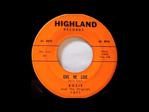 Rosie & The Originals — Rosie & The Originals.  Angel Baby.