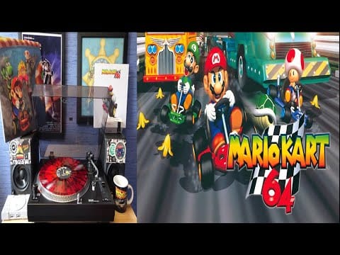 Taro Bando — Mario Kart 64 (1996) Soundtrack Nintendo 64 [Full Vinyl] Kenta Nagata & 2D Ninja Records