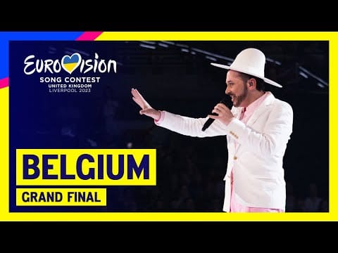 Gustaph — Gustaph - Because Of You (LIVE) | Belgium 🇧🇪 | Grand Final | Eurovision 2023