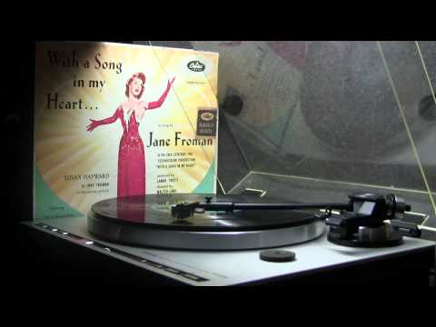 Jane Froman — I'm Thru With Love - Jane Froman - 1952