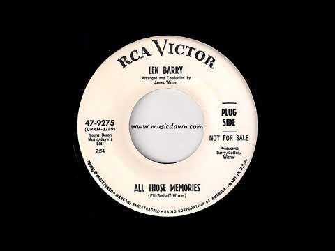 Len Barry — Len Barry - All Those Memories [RCA Victor] 1967 Pop Oldies 45