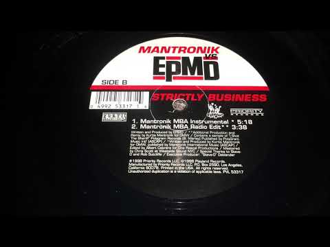 Kurtis Mantronik — Mantronik vs. EPMD - Strictly Business (Mantronik MBA Formula)