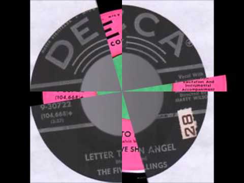 The Five Shillings — FIVE SHILLINGS - LETTER TO AN ANGEL / THE SNAKE - DECCA 9-30722 - 1958
