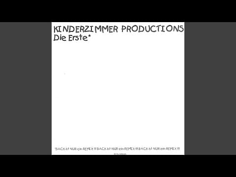 Kinderzimmer Productions — Konfusion