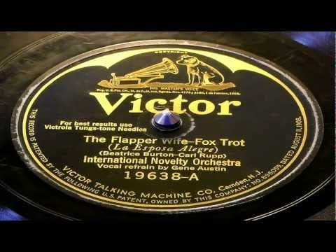 International Novelty Orchestra — The Flapper Wife - International Novelty Orchestra (Nat Shilkret)