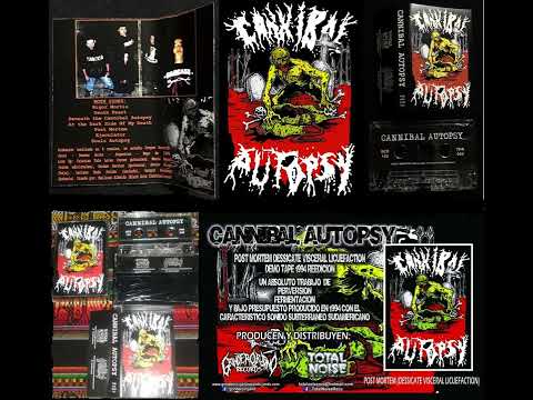 Cannibal Autopsy — Cannibal Autopsy - Post-Mortem (Dessicate Visceral Licuefaction) , Demo Cassette Reissue 2021
