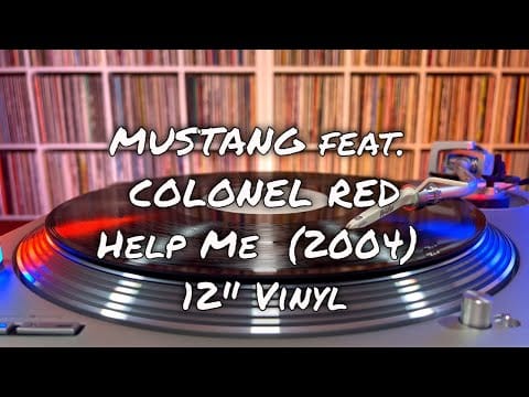 Mustang — Alex Attias Presents Mustang – Help Me (2004) 12" Vinyl